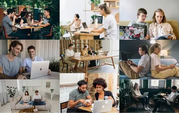 Freelancers collage