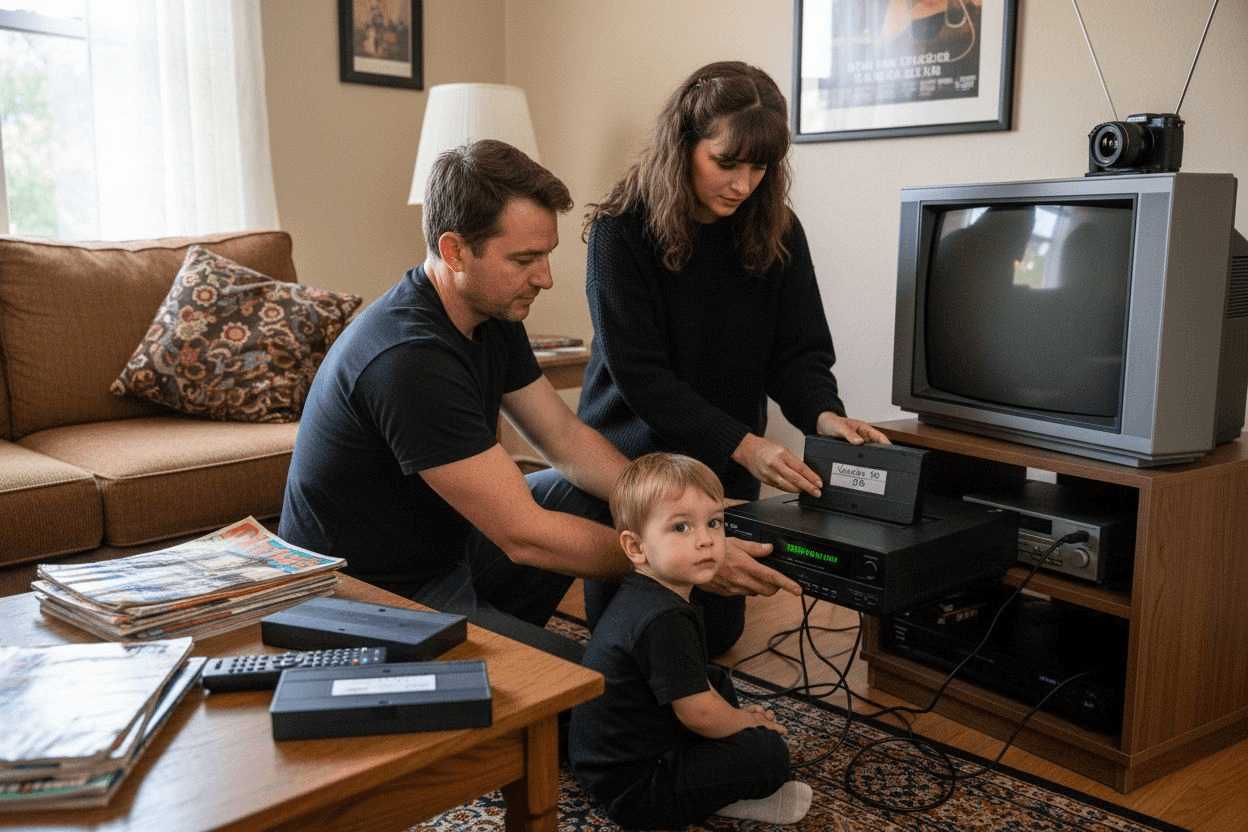 home VCR setup