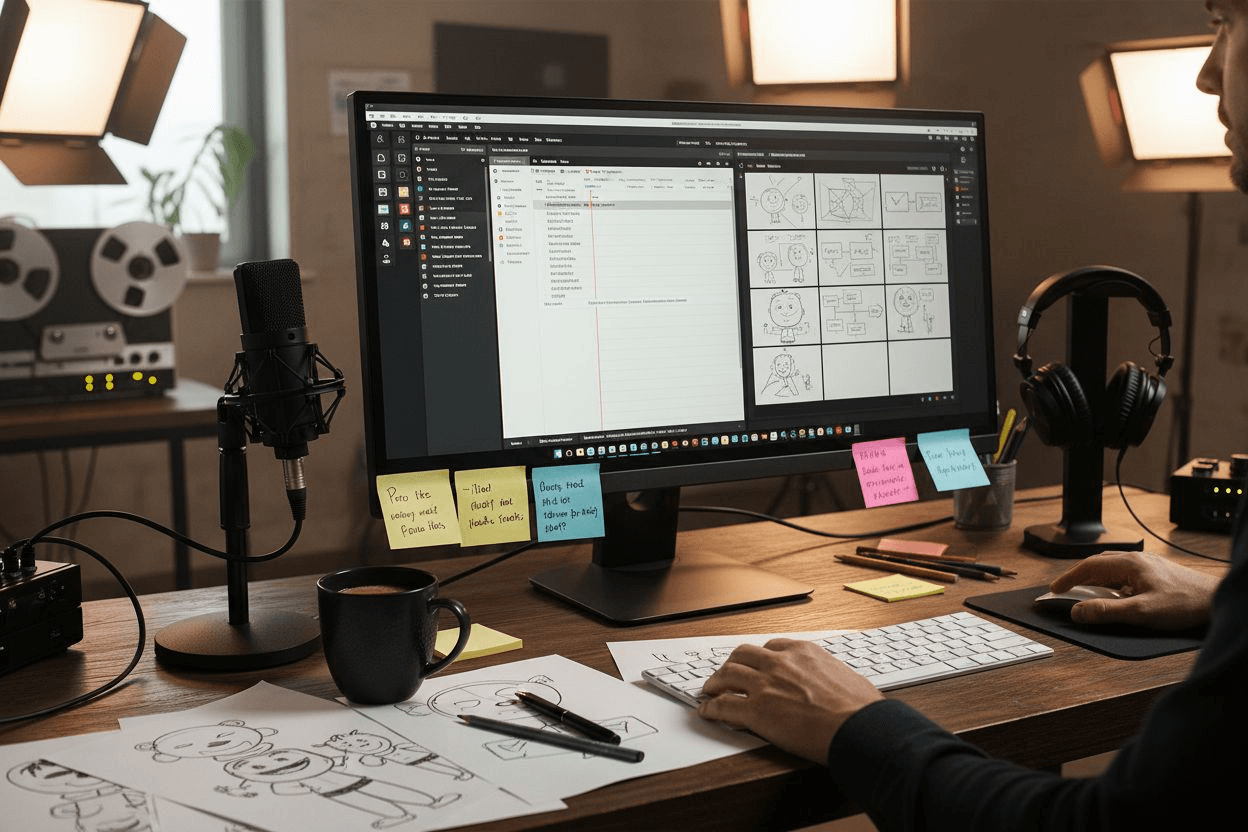 storyboard scripting workflow