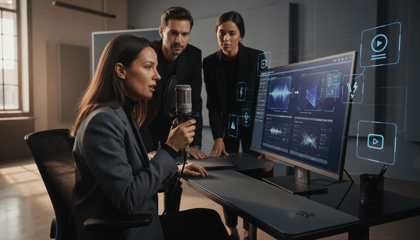 voice to video process