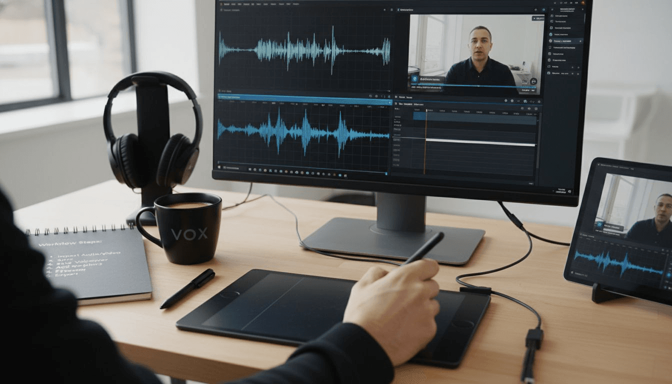 voice to video workflow