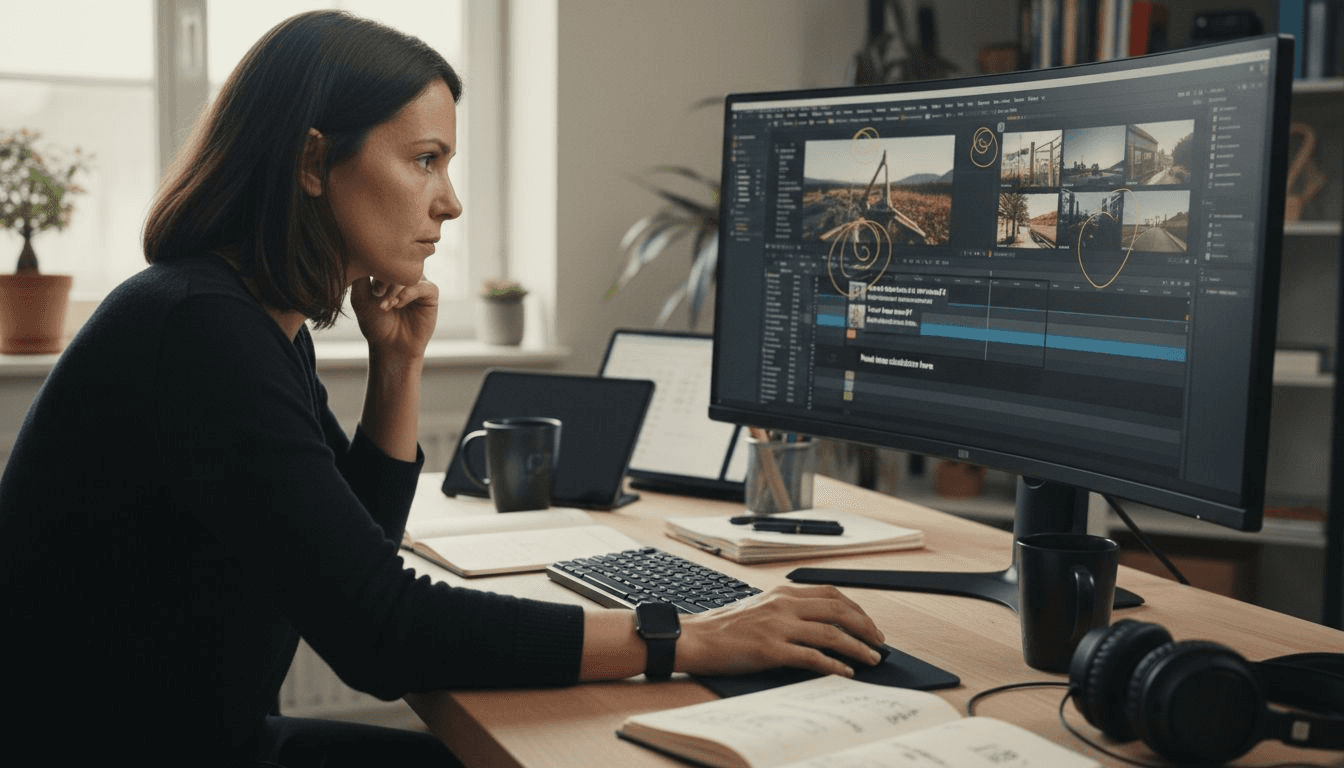 video commenting workspace