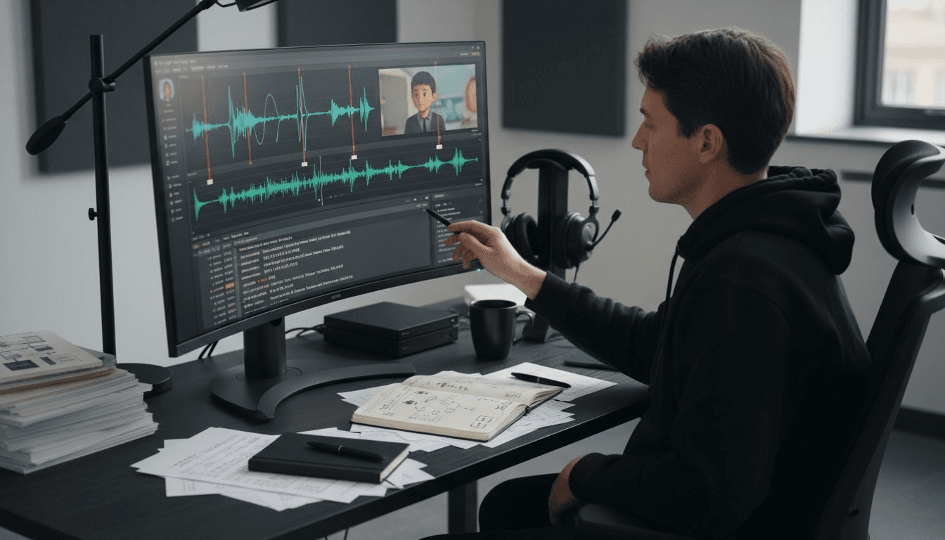 ai dubbing workflow