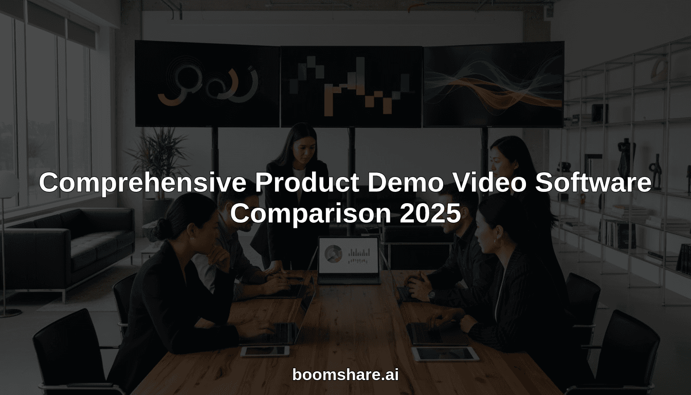 product demo video software comparison hero header image